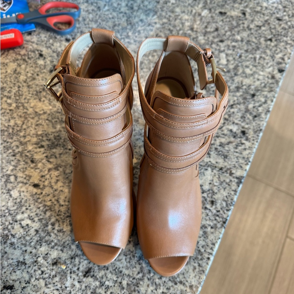 Michael Kors Heel Booties - size 8